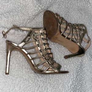 Vince Camuto Gold heels